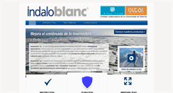 Desktop Screenshot of indaloblanc.com